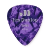 Dunlop Genuine Celluloid Classic Picks, Refill Pack, purple, thin