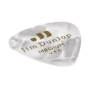 Dunlop Genuine Celluloid Classic Picks, Refill Pack, perloid white, medium