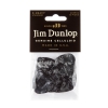 Dunlop Genuine Celluloid Classic Picks, Player′s Pack, perloid black, extra heavy