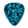 Dunlop Genuine Celluloid Classic Picks, Refill Pack, turquoise, thin