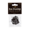 Dunlop Genuine Celluloid Classic Picks, Player′s Pack, perloid black, medium