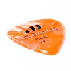 Dunlop Genuine Celluloid Classic Picks, Player′s Pack, perloid orange, thin