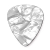 Dunlop Genuine Celluloid Classic Picks, Player′s Pack, perloid white, heavy