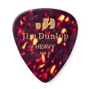 Dunlop Genuine Celluloid Classic Picks, Player′s Pack, shell, heavy