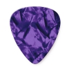 Dunlop Genuine Celluloid Classic Picks, Player′s Pack, purple, thin