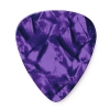 Dunlop Genuine Celluloid Classic Picks, Refill Pack, purple, thin