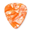 Dunlop Genuine Celluloid Classic Picks, Player′s Pack, perloid orange, thin