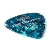 Dunlop Genuine Celluloid Classic Picks, Refill Pack, turquoise, medium