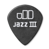 Dunlop Tortex Pitch Black Jazz Picks, Player′s Pack, 1.50 mm