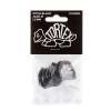 Dunlop Tortex Pitch Black Jazz Picks, Player′s Pack, 1.50 mm