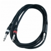 RockCable 20922 D4 prepojovac kbel 1 x TRS / 2 x TS