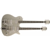 Gretsch G5566 Electromatic Jet Double Neck With Bigsby Rosewood Fingerboard, Silver Sparkle