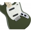 Fender Mustang, Maple Fingerboard, Olive