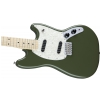 Fender Mustang, Maple Fingerboard, Olive