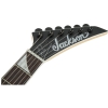 Jackson X Series Signature Gus G. Star, Rosewood Fingerboard, Satin Black With White Pinstripes