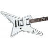 Jackson Usa Signature Gus G. Star, Rosewood Fingerboard, Satin White With Black Pinstripes