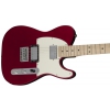 Fender Contemporary Telecaster Hh, Maple Fingerboard, Dark Metallic Red