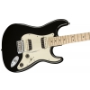 Fender Contemporary Stratocaster Hh, Maple Fingerboard, Black Metallic
