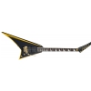Jackson X Series Rhoads Rrx24, Rosewood Fingerboard, Black With Yellow Bevels