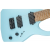 Jackson Usa Signature Misha Mansoor Juggernaut Ht7, Caramelized Flame Maple Fingerboard, Satin Daphne Blue