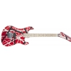 Fender Striped Series 5150, Maple Fingerboard, Red, Black And White Stripes