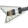 Jackson Pro Series Rhoads Rr3, Ebony Fingerboard, Ivory With Black Pinstripes