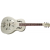 Gretsch G9201 Honey Dipper Round-Neck, Brass Body Biscuit Cone Resonator Guitar, Shed Roof Finish