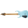 Jackson Usa Signature Misha Mansoor Juggernaut Ht7, Caramelized Flame Maple Fingerboard, Satin Daphne Blue