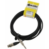 4Audio MIC2022 PRO 3m microphone cable asymmetric XLR-F TS with band, Neutrik