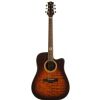 Baton Rouge Burnt Cut EQ elektricko-akustická gitara Baton Rouge Burnt Cut EQ elektricko-akustická gitara