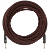 Fender Professional Series Instrument Cable 25′ Red Tweed