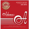 Adamas (664580) Phosphor Bronze Historic Reissue acoustic guitar strings, medium, .013-.056