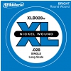 D′Addario XLB028W struna pre basov gitaru