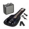 Fender Squier Affinity Series Precision Bass Pj Pack Laurel Fingerboard Black Gig Bag Rumble 15