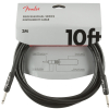 Fender Professional Series Instrument Cable, Straight/Straight, 10′, Black gitarov kbel