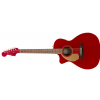 Fender Newporter Player LH Candy Apple Red elektroakustická gitara