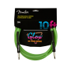 Fender Professional Series Glow in the Dark Cable Green 10′ gitarový kábel