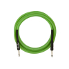 Fender Professional Series Glow in the Dark Cable Green 10′ gitarov kbel