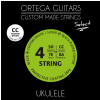 Ortega UKS-CC Custom Nylon Select struny na ukulele