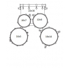 Mapex TND5294-FTC-DR Tornado bicia sprava