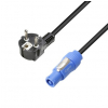 Adam Hall Cables 3 STAR PCON 0150 Power Cable | Adam Hall K4CPFIN x CEE 7/7 | 1.5 m 