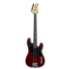 Lakland Skyline 44-51 Bass, 4-String - Candy Apple Red Gloss