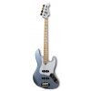 Lakland Skyline 44-60 Custom Bass, 4-String - Ice Blue Metallic Gloss