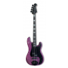 Lakland Skyline 44-64 Custom GZ Bass, 4-String - Translucent Purple Gloss