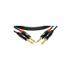 Klotz KT JJ600 kabel 2xTS / 2xTS 6m