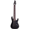 Schecter Damien Platinum-9 Satin Black electric guitar