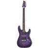 Schecter C-1 Platinum Satin Purple Burst electric guitar