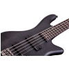 Schecter Stiletto Studio-5 See-Thru Black Satin bass guitar