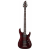Schecter Hellraiser C VI Baritone  Black Cherry  electric guitar
