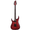 Schecter 2576 Sunset-6 Extreme Scarlet Burst gitara elektryczna leworczna